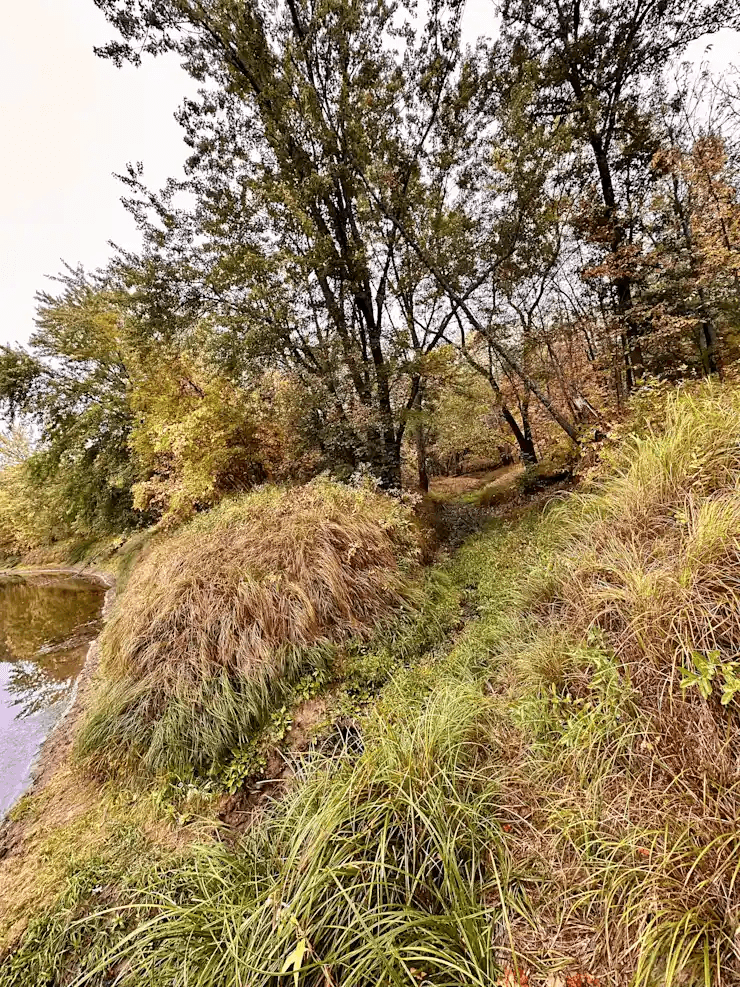 Sunset Point in fall at Cuyuna Crossing